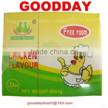 Good Taste 4g Halal Muslim Compound Seasoning Flavoring Bouillon Cube
