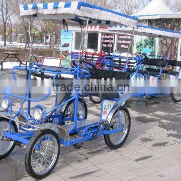 BLUE FOUR-WHEEL LEISURE BIKE photo-2