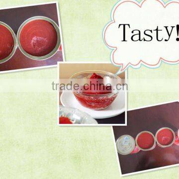 good quality canned tomato paste 28-30% 198g