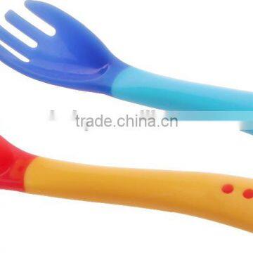 2016 Wholesale BPA Free Baby Spoon and Fork Set photo-2