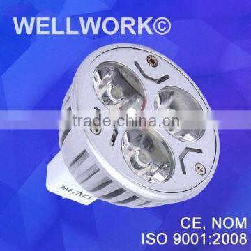 3w(3*1w) GU10 Led Spotlighting