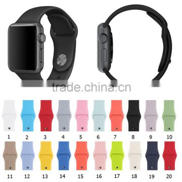 21colors For Apple Watch Silicone Band With Inside Adapter