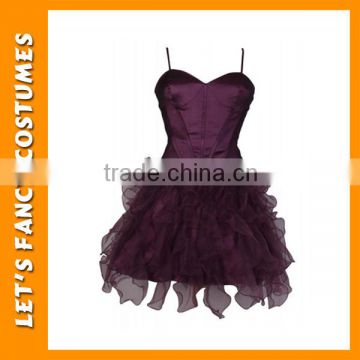 PGWC2814 Top selling dark purple ballet dress supplier mysterious girls night dress wholesale ballet costume