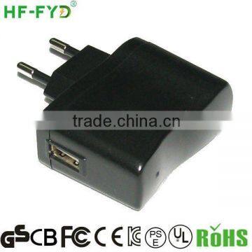 100-240V AC DC 5V 1A 1000mA USB Adapter with CE Korean plug