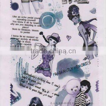 Gril design of Printing Transfer Foil