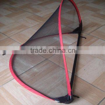4ft fiberglass heavy duty pop-up soccer goal, with sand infilled