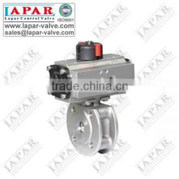 LPA16 series Thin Ball Valve Pneumatic or Electric or handwheel or Turbine Mini Ball Valve