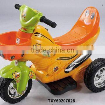 Battery/Electric Musical Ride on 6V Tricycle Car with Light/Charger Kids Toys