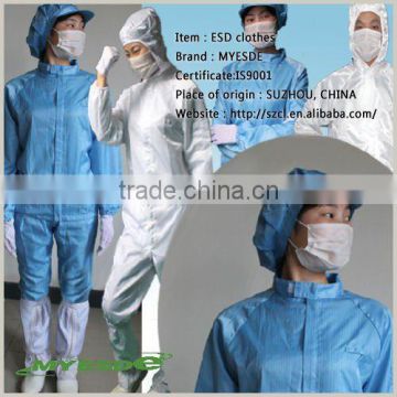 Cleanroom ESD working clothes