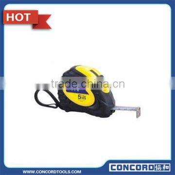 Steel Tape Measure With Rubber Case/ Steel Measuring Tape