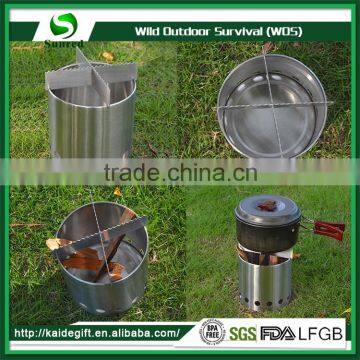 Best Design Fashion Low Price Portable Wood Stove Grill Cooker