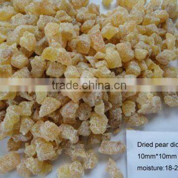 excellent export dried pear dices cubes