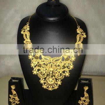 African Gold Necklace