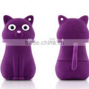 2014 new product wholesale cat usb flash memory drive free samples made in china