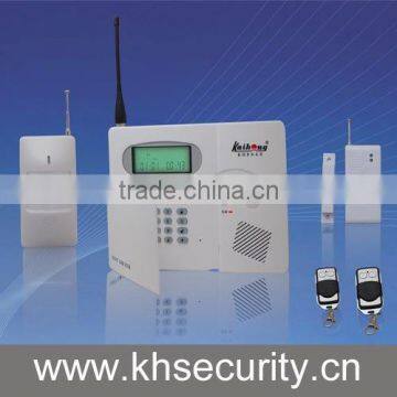 Wireless Alarm System with LCD display and voice prompt when operating