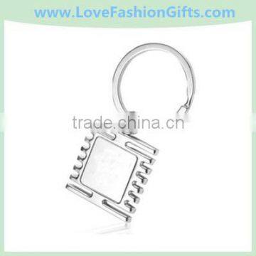 Custom Chrome Metal Keychains & Promotional Engraved Key Chains