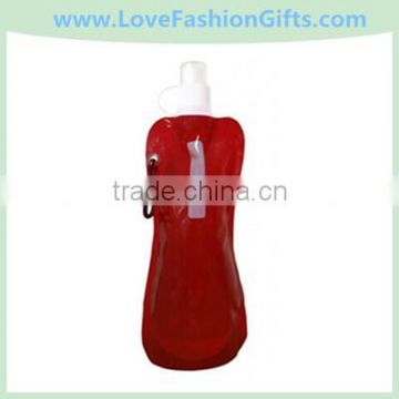 Red Foldable Water Bottle