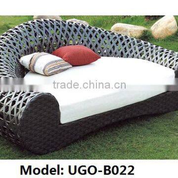 Buy UGO PE Rattan Chaise Lounge with Best Price from Professional Manufactuer