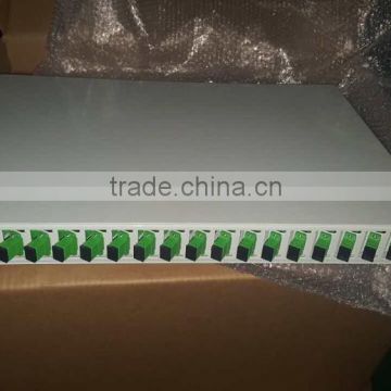 19" ODF rack PLC Fiber optic splitter