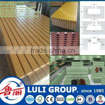 melamine Slotted MDF