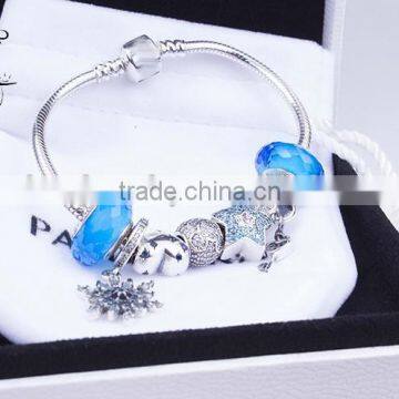 EUBS Wholesale 925 Sterling Silver 3mm Snake Chain Bracelet photo-5