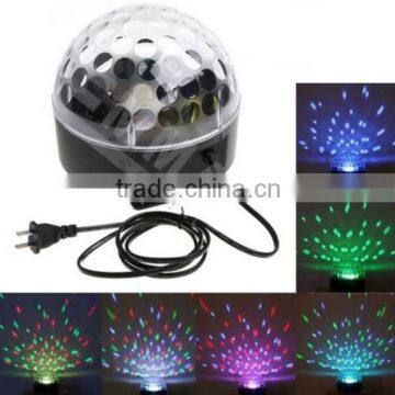 2015 New Digital RGB LED MP3 Bar Pub Disco Crystal Magic Ball Stage Effect Light