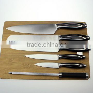 Stainless steel kitchen knife set