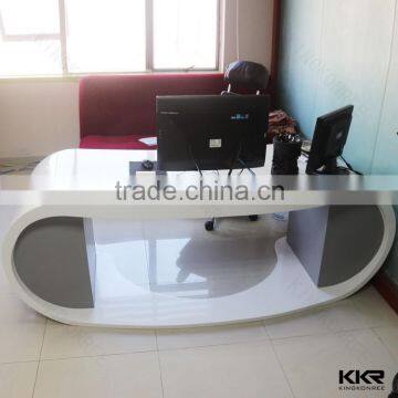 KKR Customized modern office desk reception desk