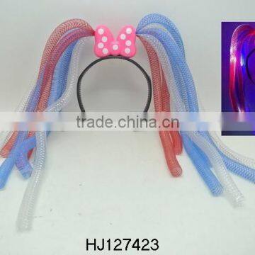 promotion plastic flashing barrette toys for kids