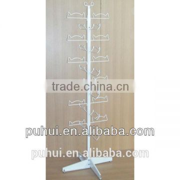 latest designed floor mugs display rack with good price from china