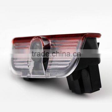 12V Auto Car Logo Door Courtesy Lights Laser Projector LED Ghost Shadow Car Logo Light For Special Car Skoda photo-3
