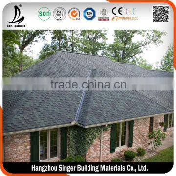 house roof tile for bitumen and fiberglass asphalt shingle