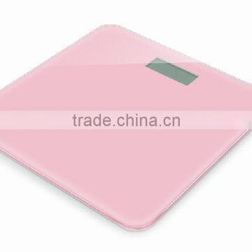Future Life New Feature Silk Printing Glass Digital Personal Bathroom Scale