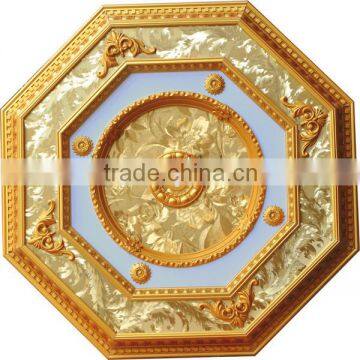 Brand new round gold in octagonal Ceiling Medallion artistic ceiling