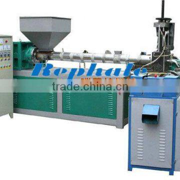 100kg per hour waste plastic granules making machine by SJ-C100