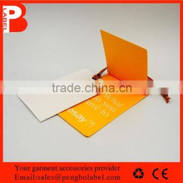 wholesale hang tag for garments - custom paper hang tag