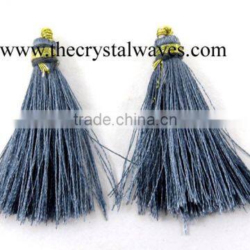 Slate Gray Color Tassels