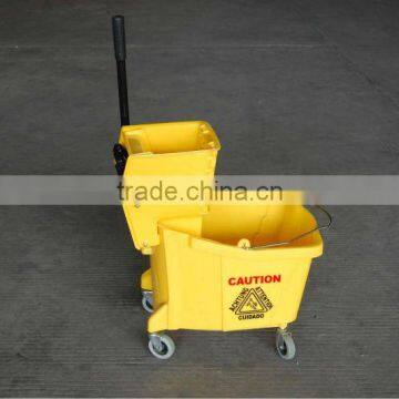 plastic mop wringer bucket