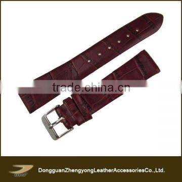 OEM factory wholesales customized various sizes leather watchbands for woman