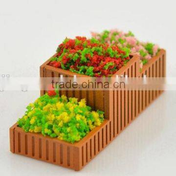 artificial plastic model flower, 2015 new flower pot