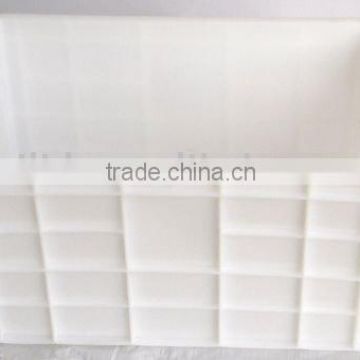 100% virgin HDPE plastic storage crate P-001 HOT SALE