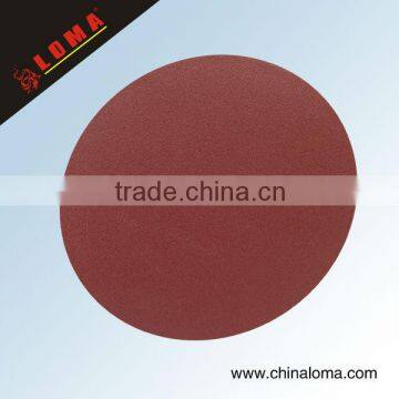 abrasive hook and loop sanding disc red color