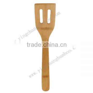 Bamboo slotted scoop