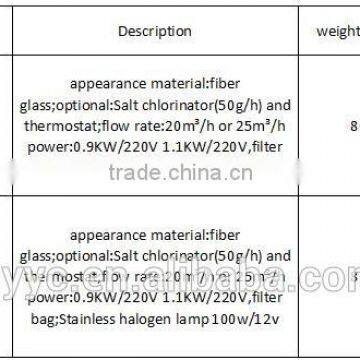 JB-1020 Steps Swimming Pool Filtration System