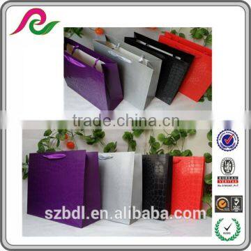 Matt lamination Single Sided Coated Paper Bag Gift Packing