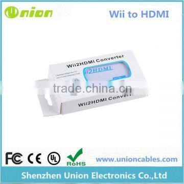 Wii 480i/p to HDMI 720P 1080P audio converter adapter