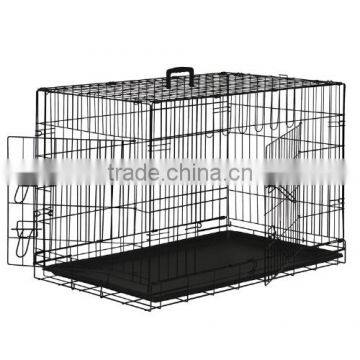 Ekia Wholesale Dog Cages Double Door Metal Dog Crate With Multiple Sizes Quality Choice Most Popular photo-2