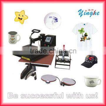 5 in 1 Sublimation heat press machine for sale with high quality