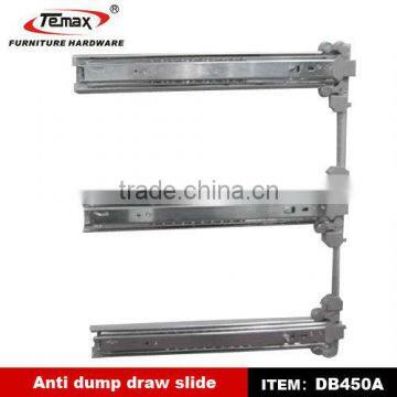 Anti slip big stopper telescopic channel/ball bearing telescopic channel/telescopic channel drawer slide