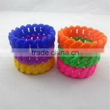 wholesale custom cute colors silicone wristbands,personalized gifts weaving silicone bracelet,custom silicon wristband